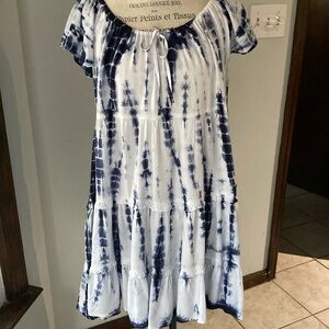 Tie dye tiered sundress never worn